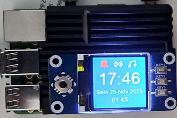 Radio réveil à base de Raspberry